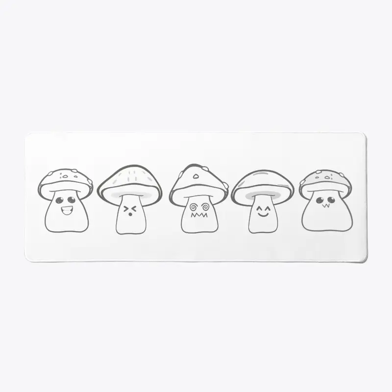 Mushroom Friends | Paint Your Own