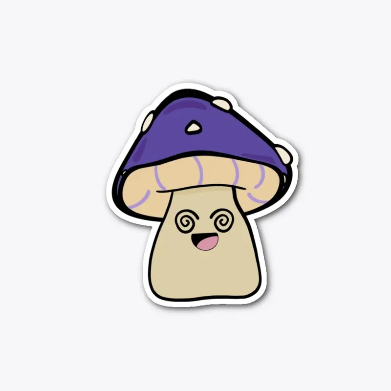 Mushroom Friends | Purple Mushroom