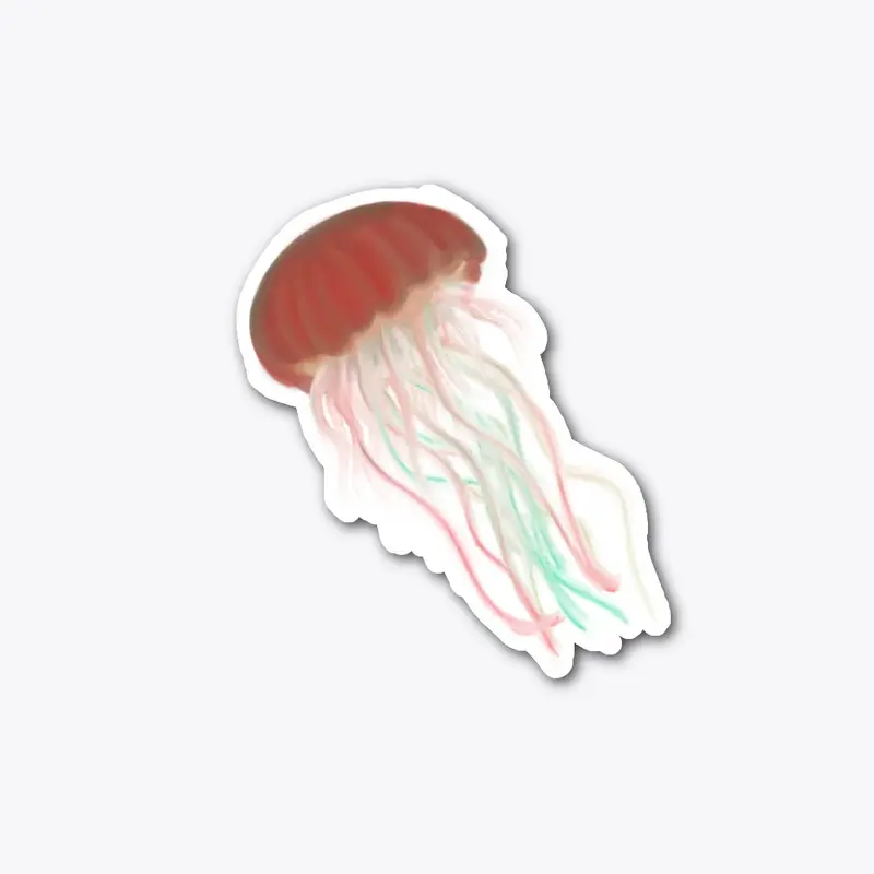 Jellyfish Bois in Red