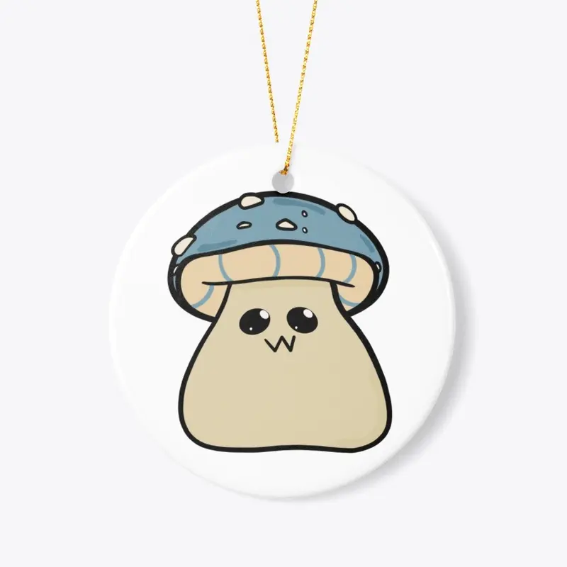 Mushroom Friends | Blue Mushroom