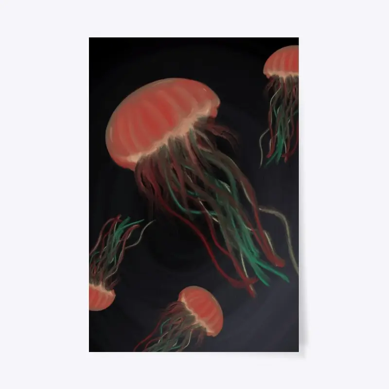 Jellyfish Bois in Red